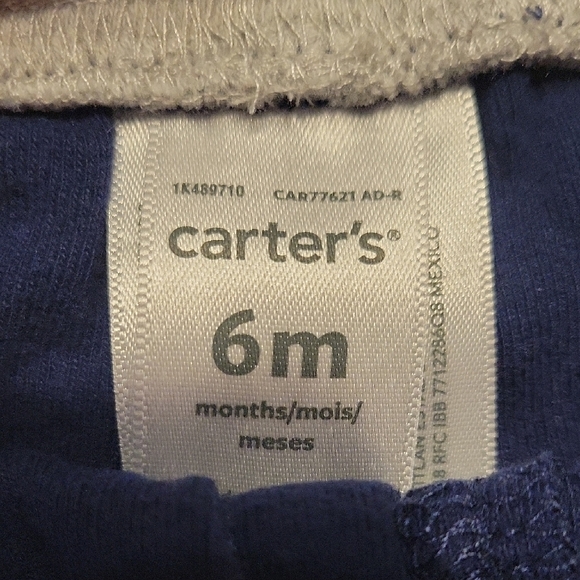 Carter's 2PC Outfit (Turtle Theme) SIZE 6 MONTHS - Picture 2 of 4